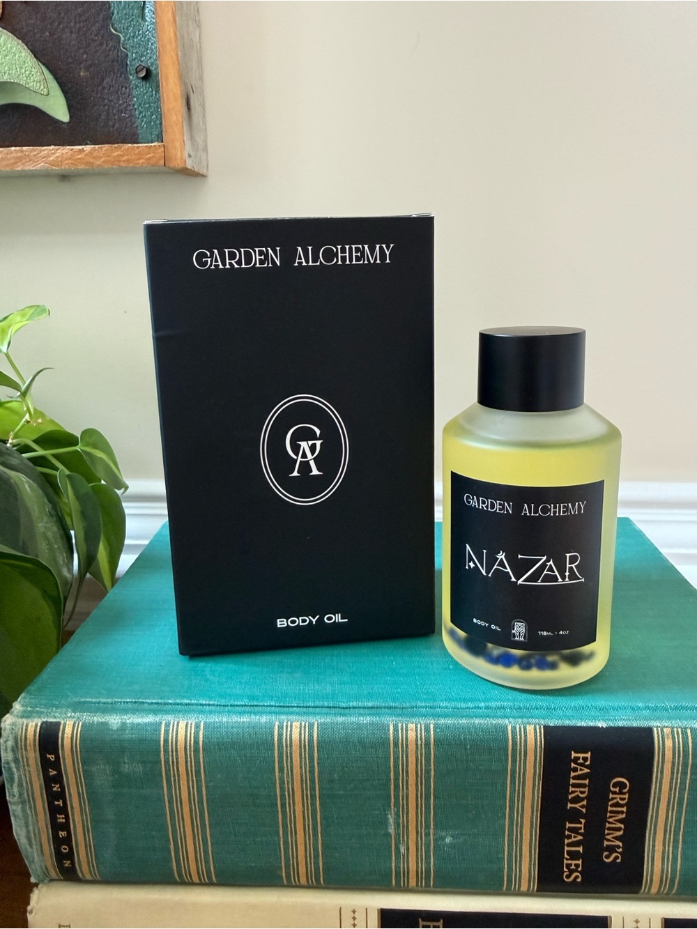 Garden Alchemy Nazar Body Oil - 4 oz Unopened new in box - fall witchy scent